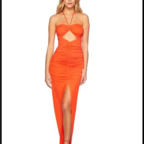alyce paris 61730 alyce long halter elegant medium fullness dress ALYCE Paris 61999 Alyce Long Halter Neckline Corset A Line Dress main image 0